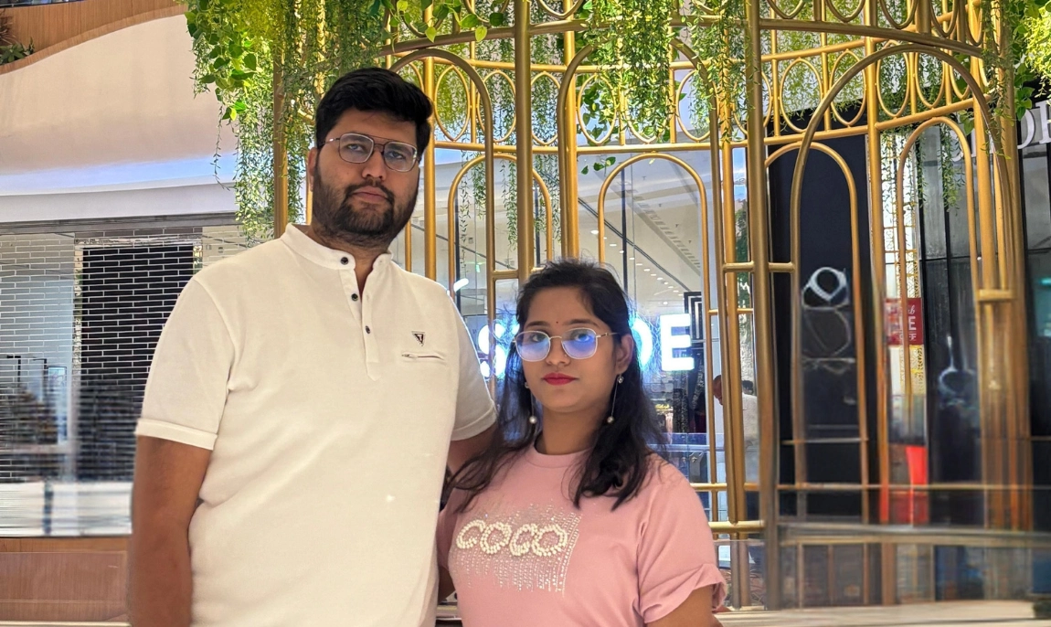 Shivani and Shubham Nile